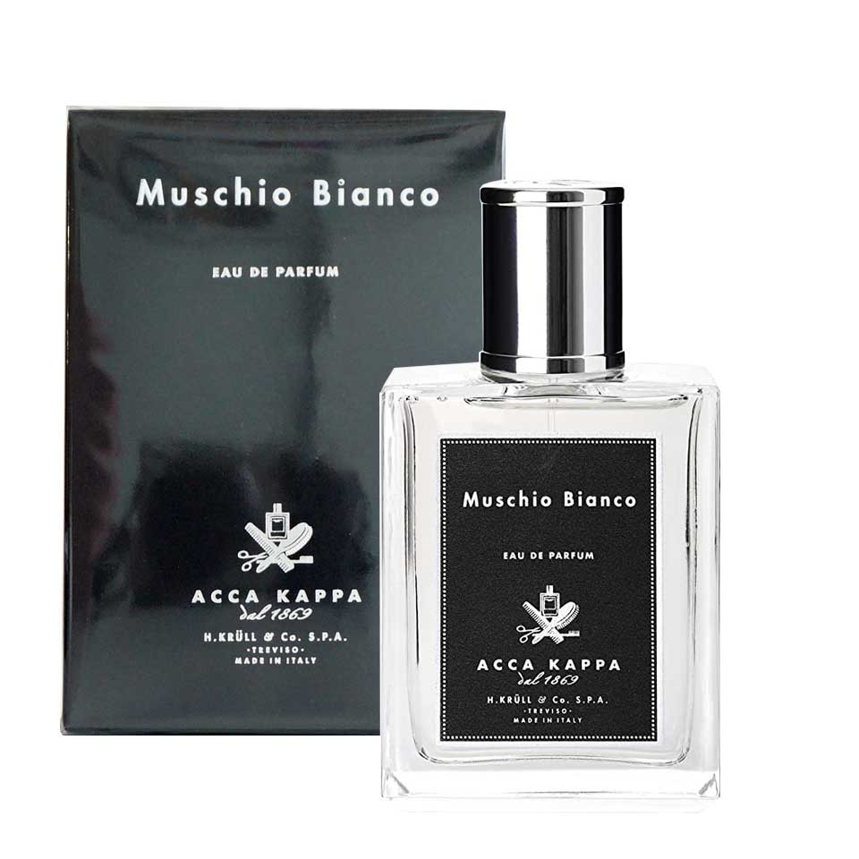 Acca Kappa Muschio Bianco Eau De Parfum Perfume with packaging