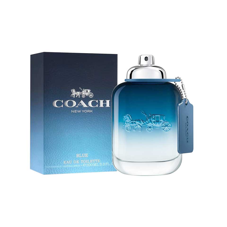 Coach Blue EDT 100ML Perfume with packaging