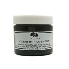 Clear Improvement Active Charcoal Honey Mask to Purify and Nourish
