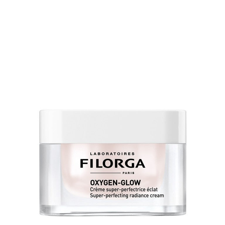 FILORGA OXYGEN-GLOW Super-Perfecting Radiance Cream, a cutting-edge skincare solution designed to breathe new life into your skin.