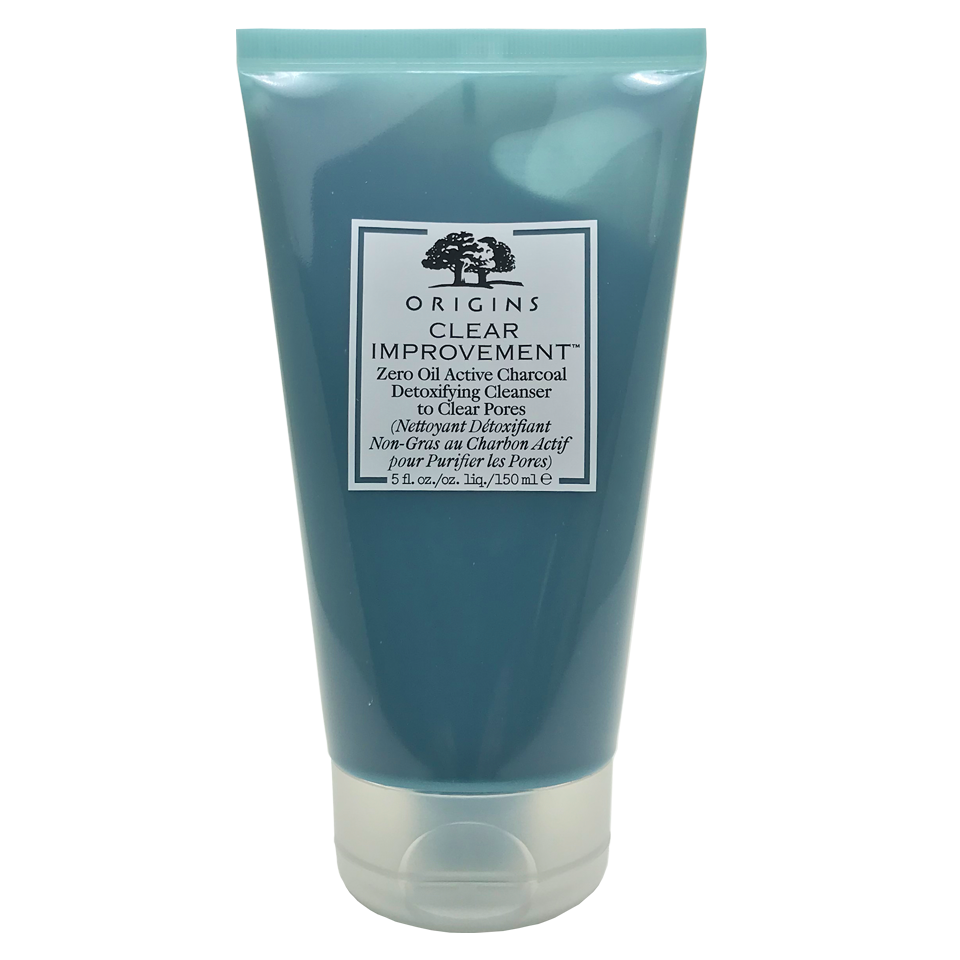 ORIGINS Clear Improvement Zero Oil Active Charcoal Detoxifying Cleanser to Clear Pores