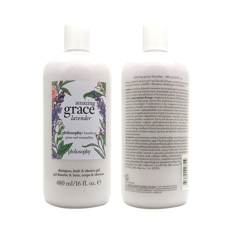 PHILOSOPHY Amazing Grace Lavender Shampoo, Bath & Shower Gel(