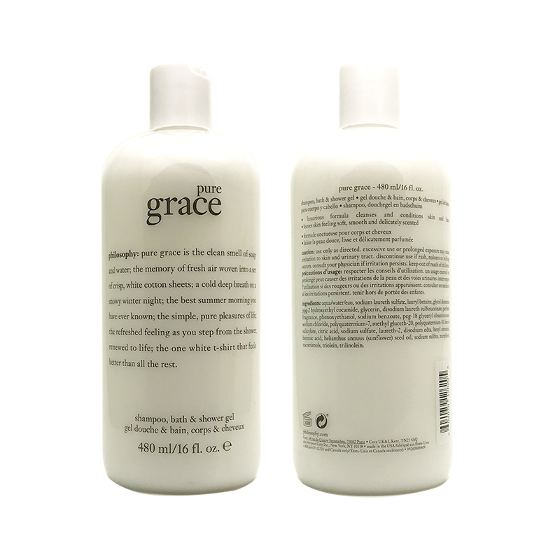 PHILOSOPHY Pure Grace Shampoo Bath and Shower Gel (480ml) YAYAMALL